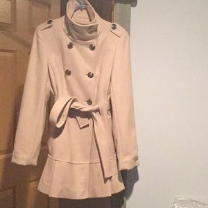 CALVIN KLEIN WOOL BLEND COAT
